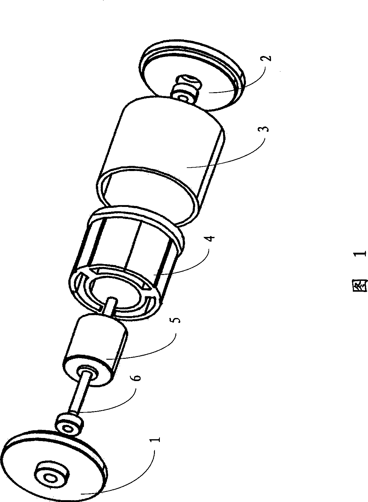 Coiling framework, motor and method for coiling motor stator