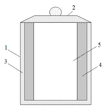 Portable freezing cabinet