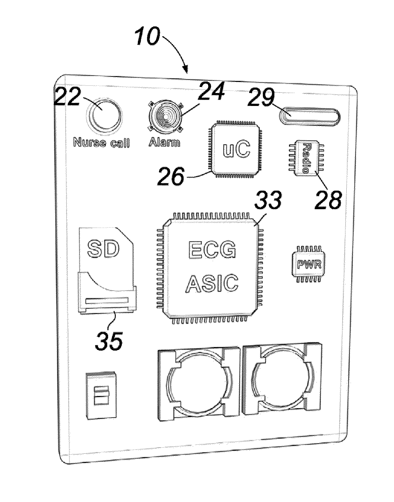 Non-contact electrocardiogram system