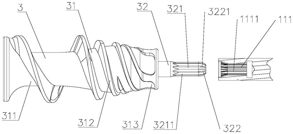 A Miniaturized Horizontal Screw Extrusion Juicer with Easy Installation