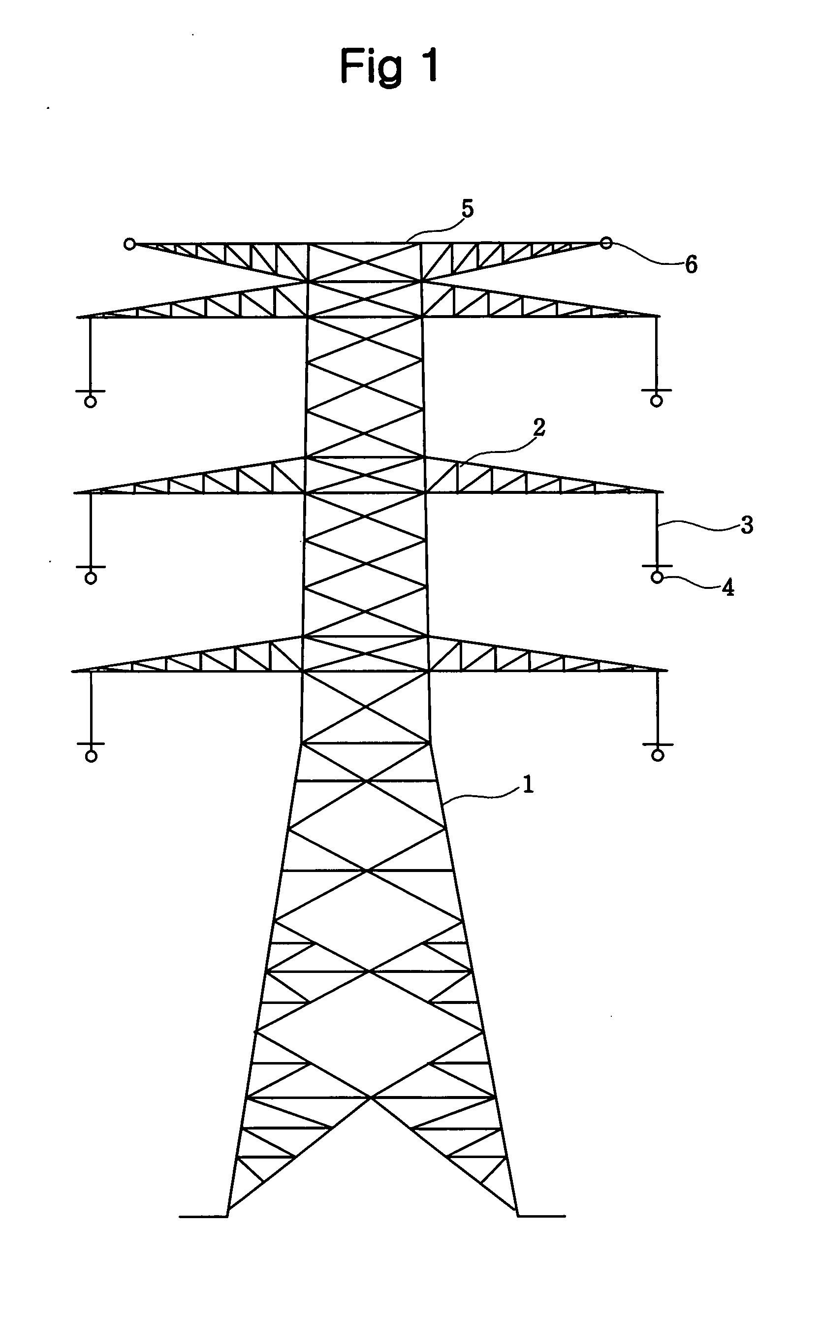 Power transmission tower