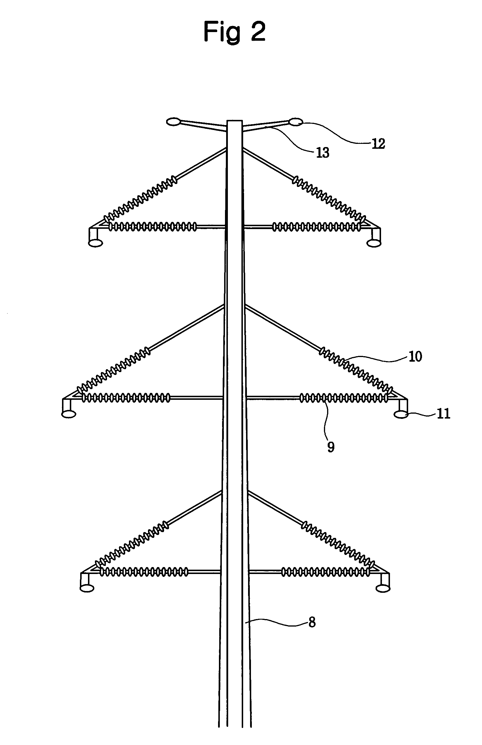 Power transmission tower