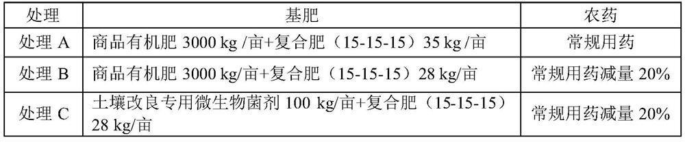 A special microbial agent for soil improvement and preparation method thereof