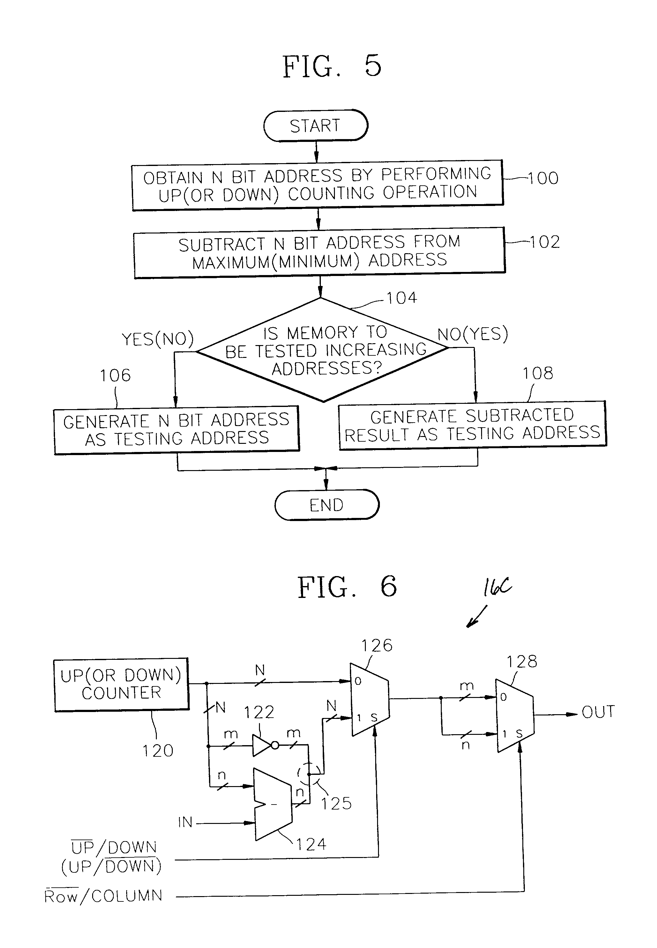 Address generator of dynamic memory testing circuit and address generating method thereof