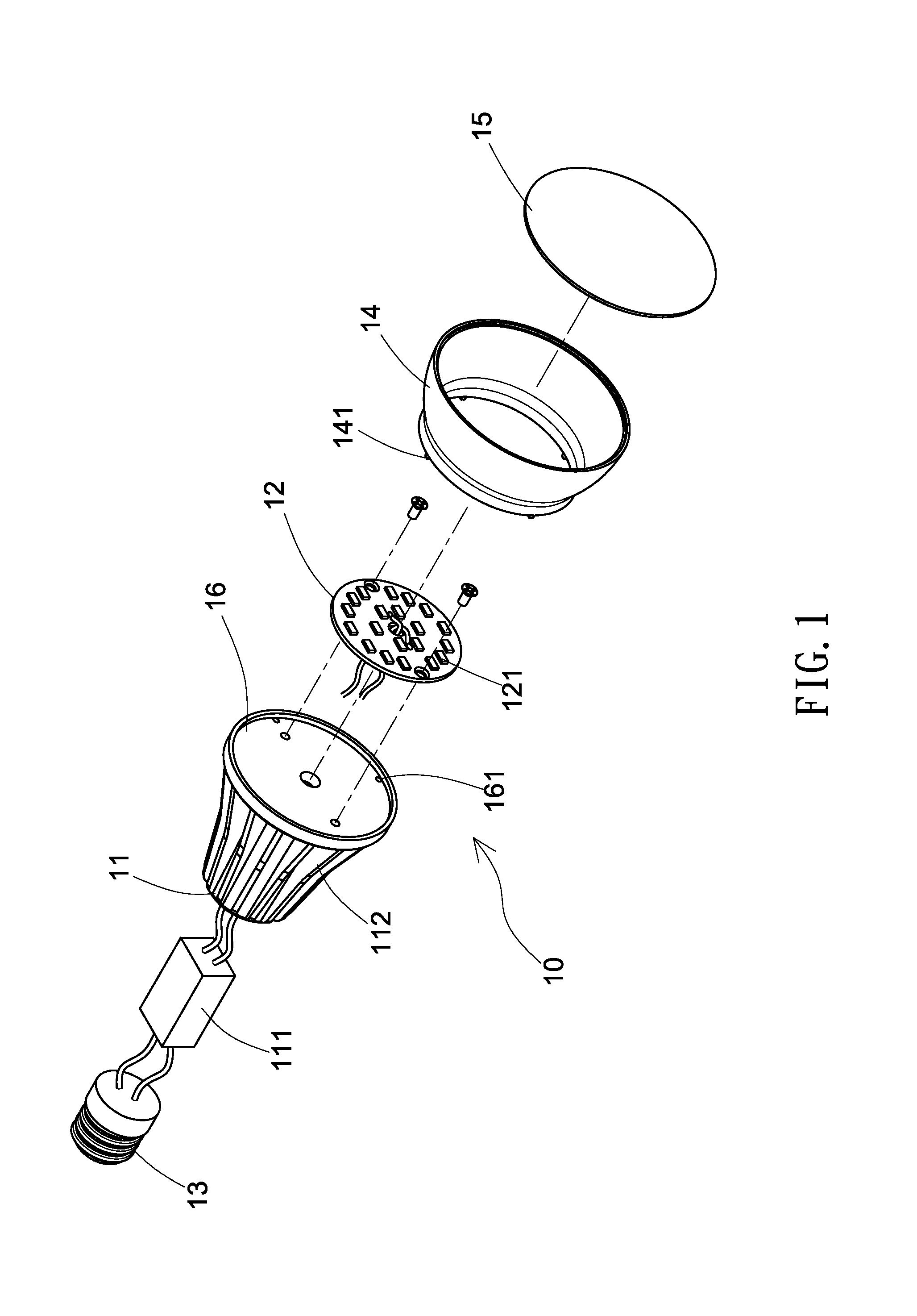 Bulb-type lamp structure