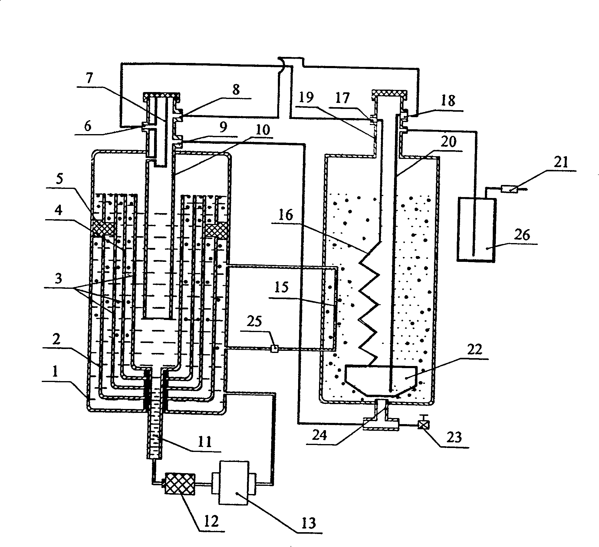 Hydrogen oxygen hydrocarbon mixed gas generator