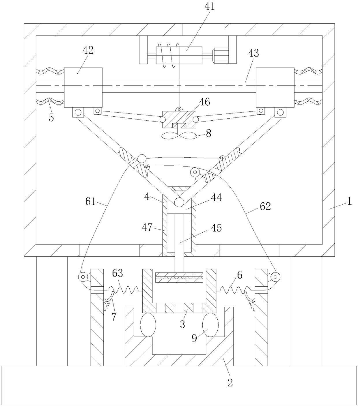 Energy-saving fertilizer granulator