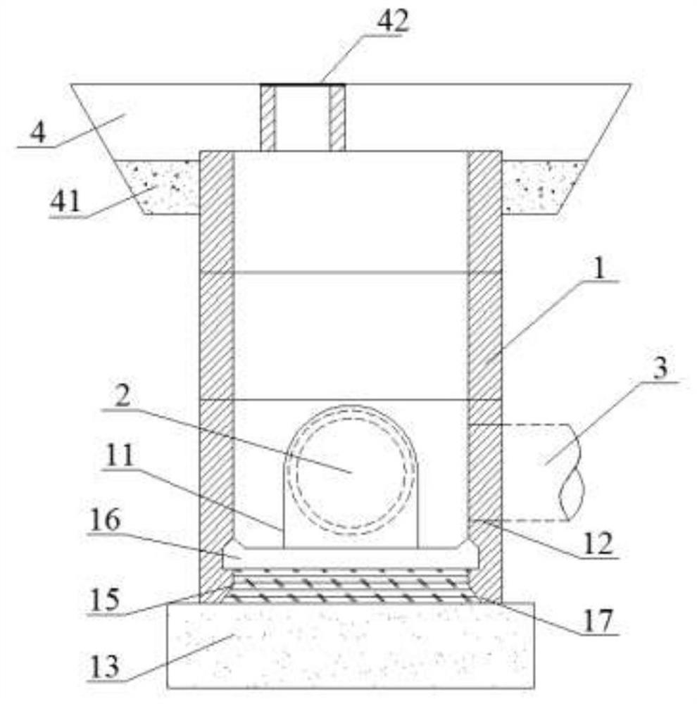 A rapid construction method for non-stop water contact between newly-built sewage pipelines and main pipelines