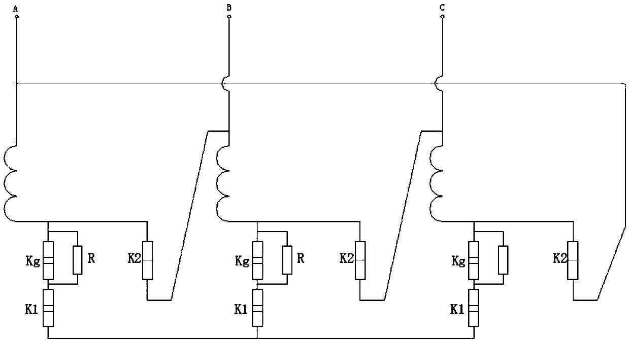 On-load capacity-regulating switch