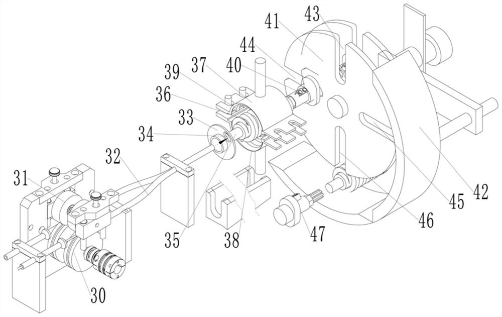 Automatic efficient spring manufacturing process and production line