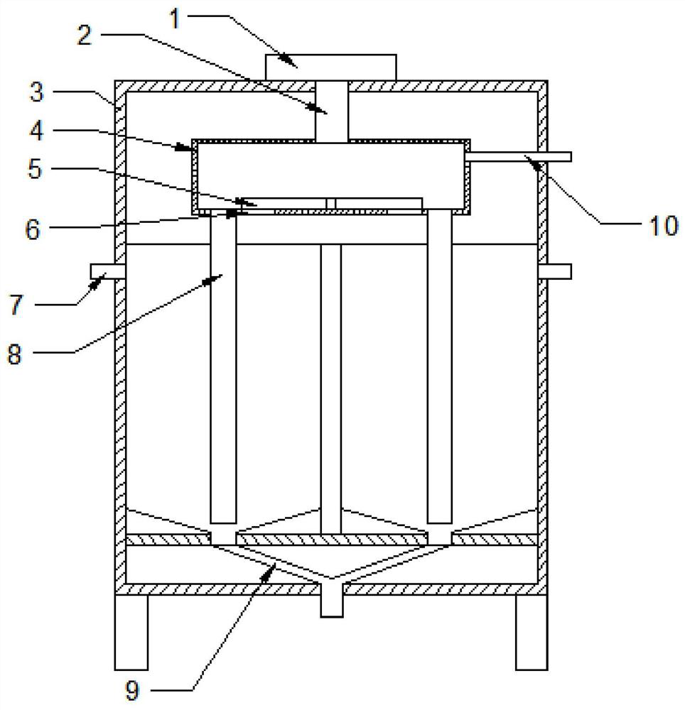 Quartz sand filter for landfill leachate