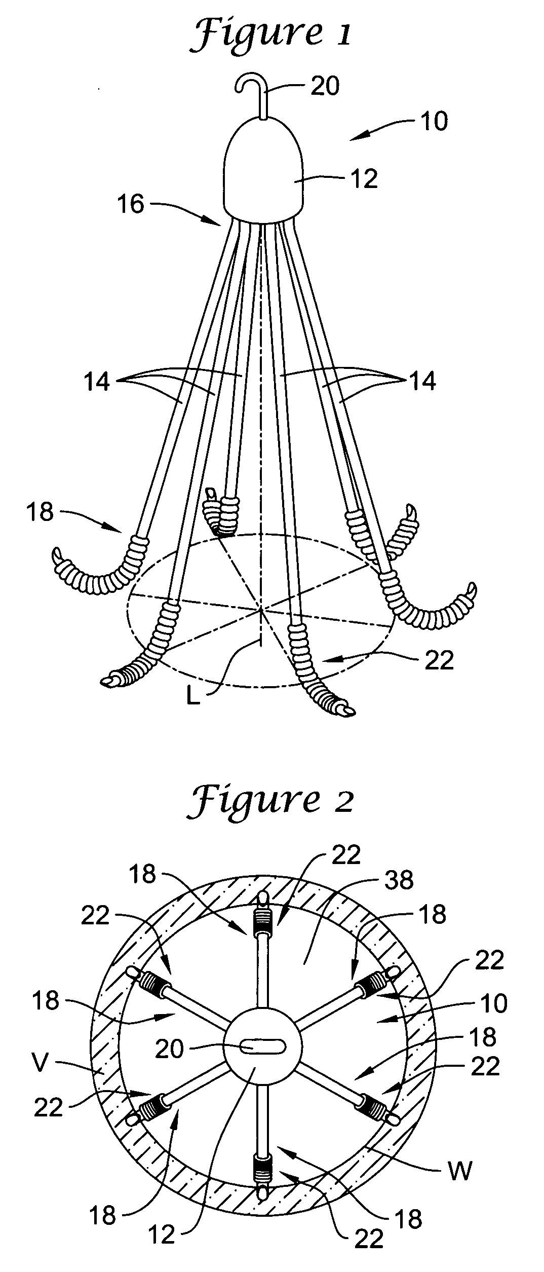 Retrievable intravascular filter with bendable anchoring members