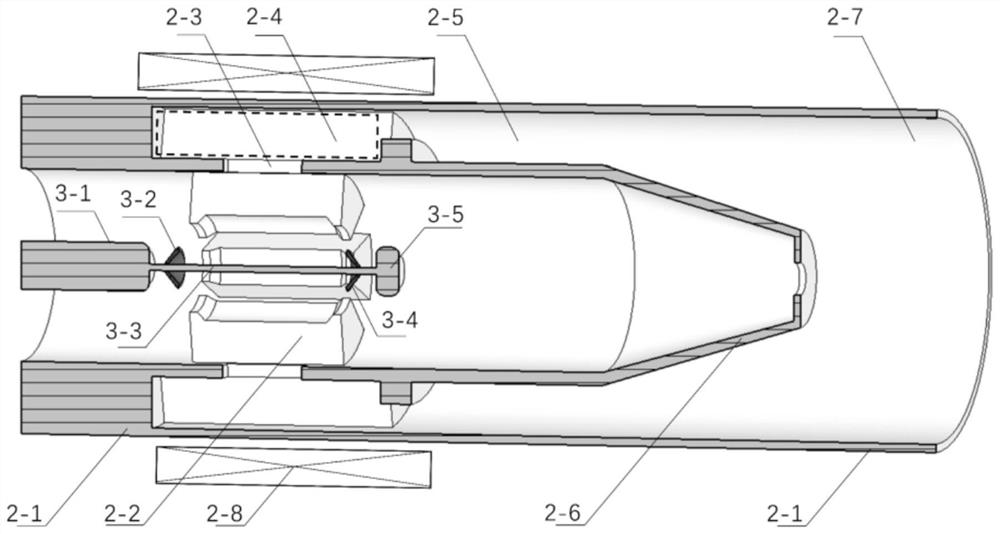 A Relativistic Magnetron with Double-terminal Emitting Cathode Structure