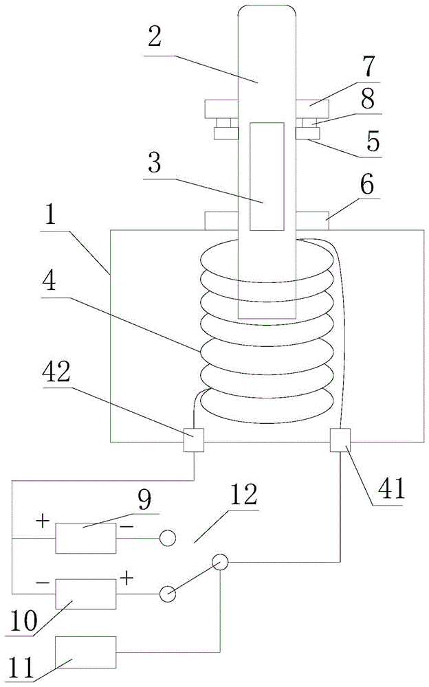 An Idle Speed ​​Control Valve with Switchable Magnetic Field Direction