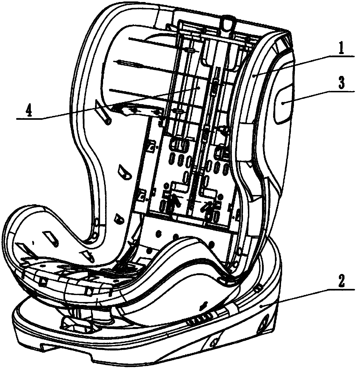 Multifunctional child safety seat