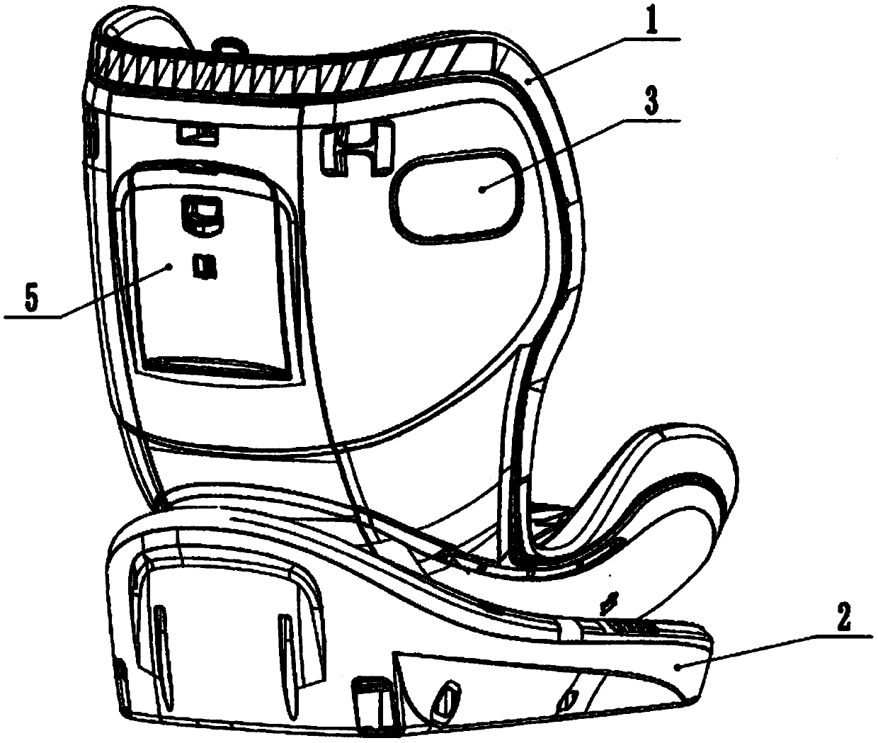 Multifunctional child safety seat