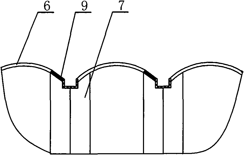 Solar hot gas flow generating device