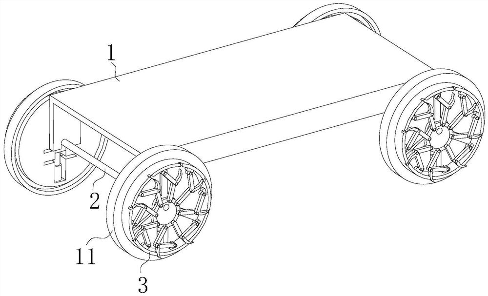 House construction prefabricated part transfer device and using method thereof