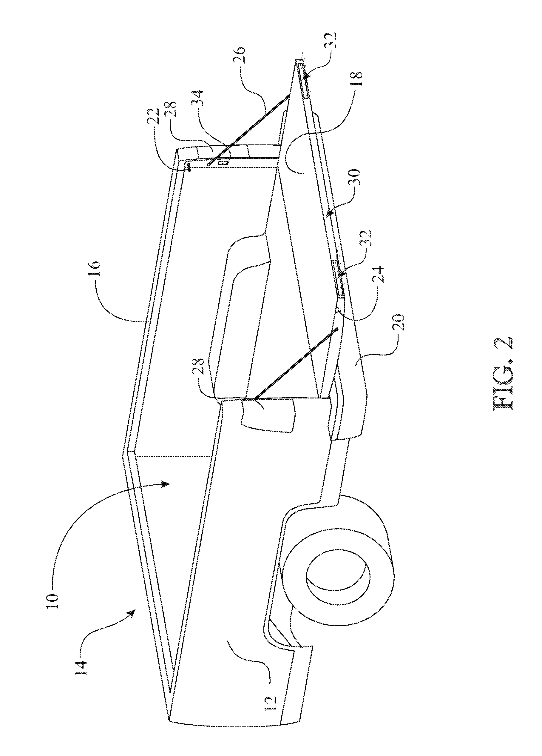 Trailer hitch receiver safety light system