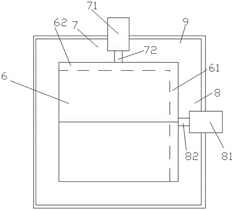 Floating workbench device with steady structure