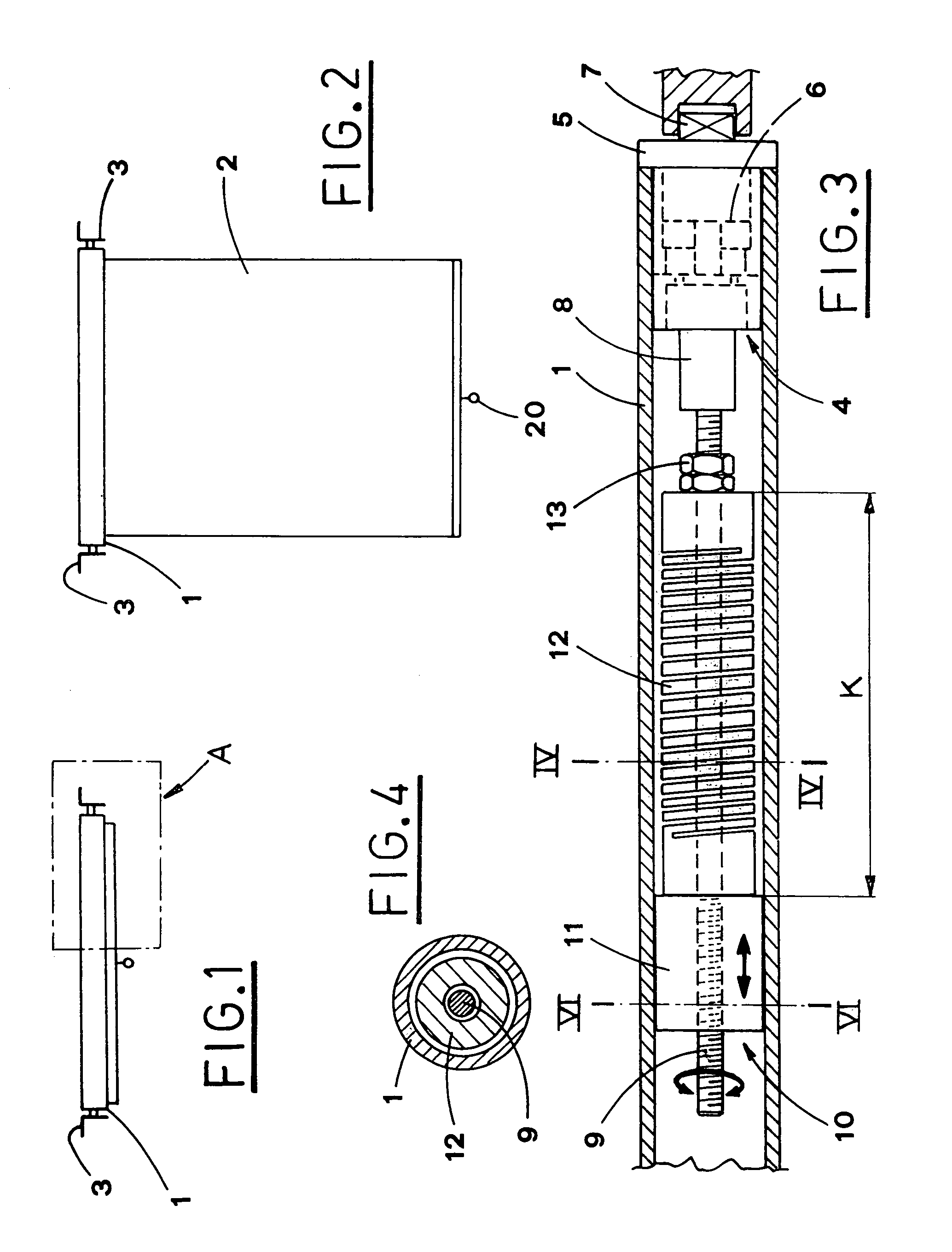 Friction device for roll-up curtains and the like