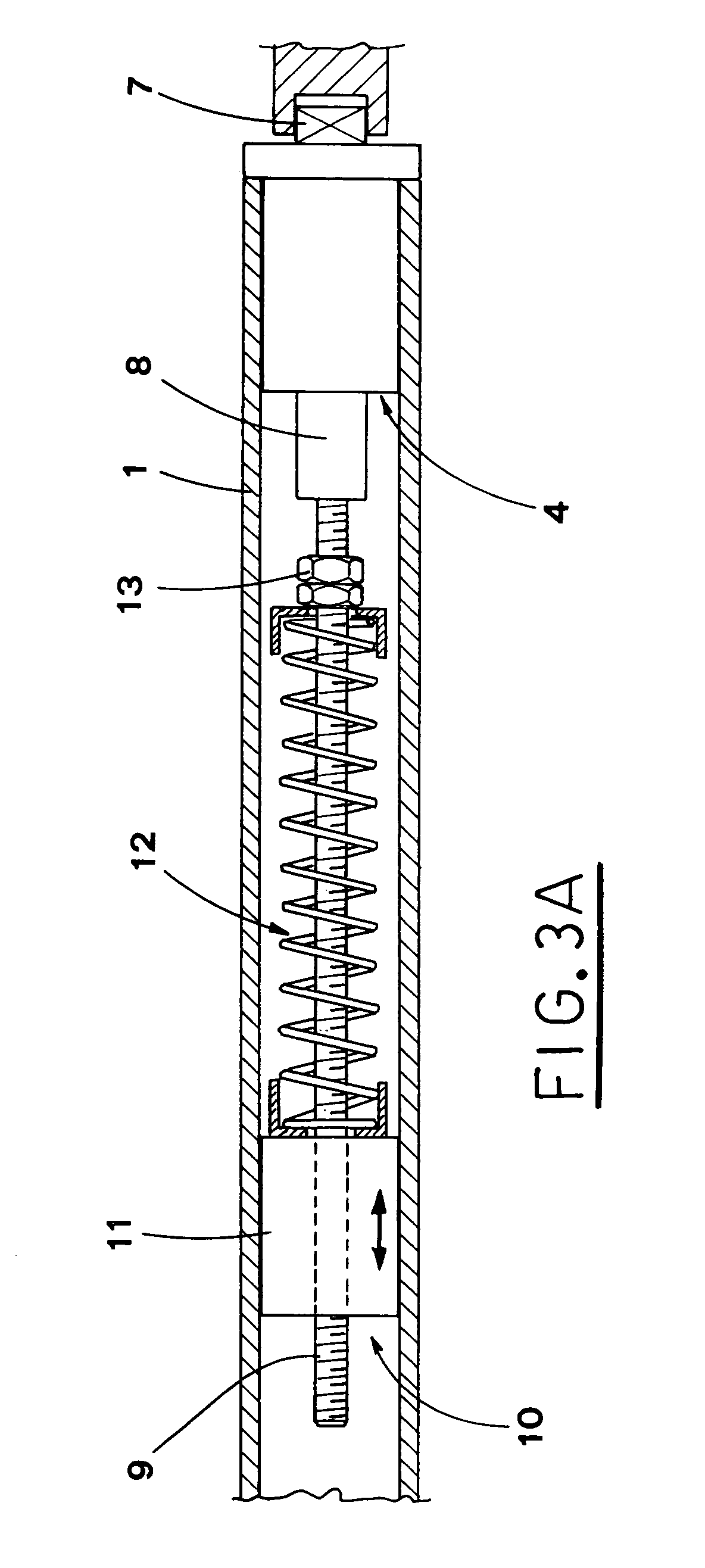 Friction device for roll-up curtains and the like