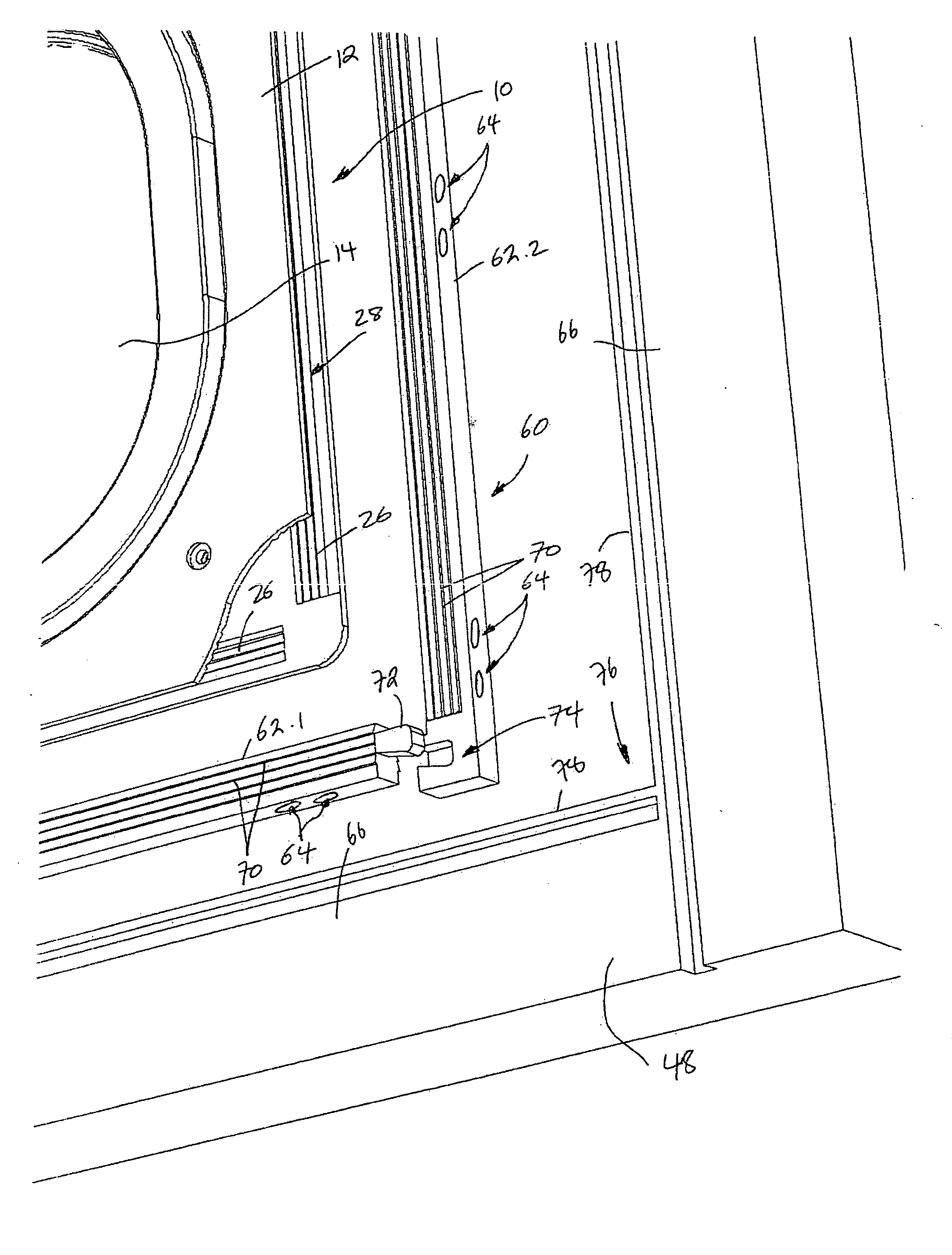 Pet door assembly