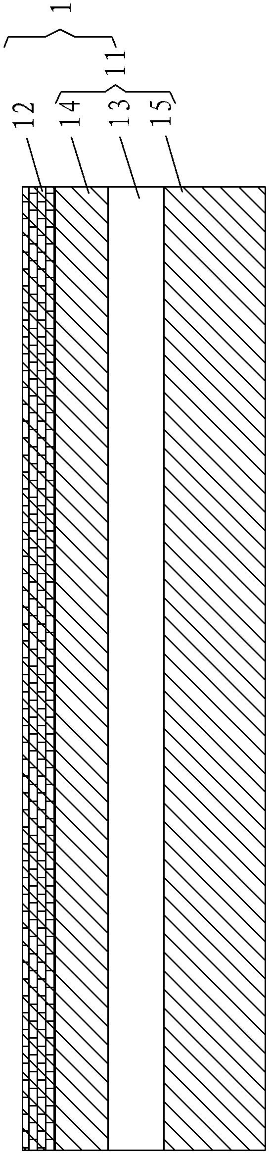 Special-purpose needled felt for complex condition coal fired power plants and preparation method thereof