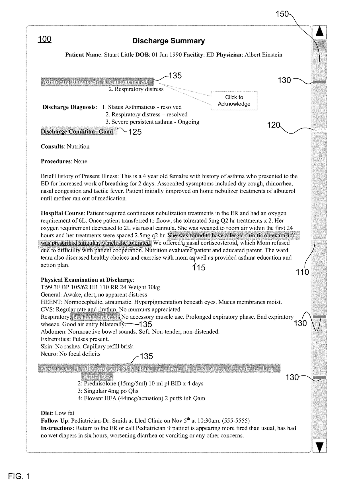 Responsive clinical report viewer