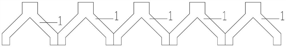 Construction method of propeller strut rib plate fabricated double-T plate