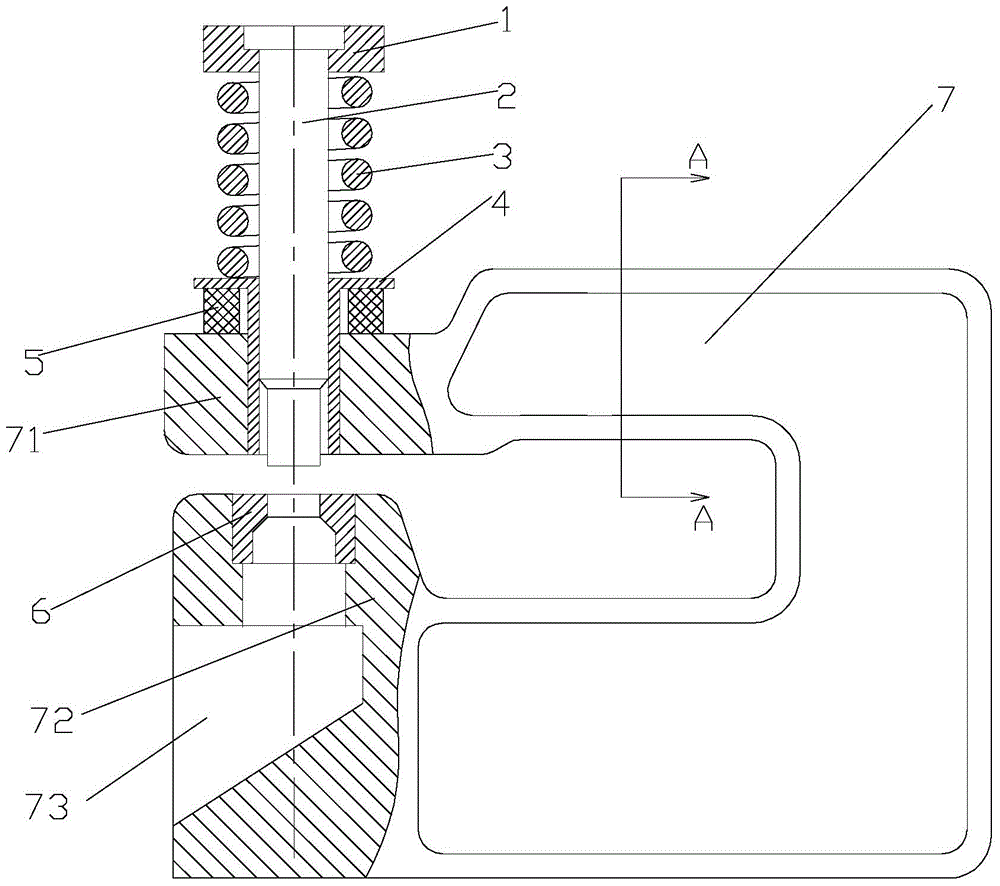 Punching blanking die