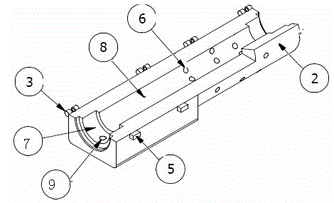 Defect detecting device used for air-blowing mini-type optical cable jacket surface