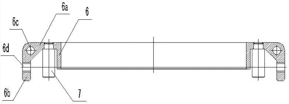 Differential case turnover auxiliary tool