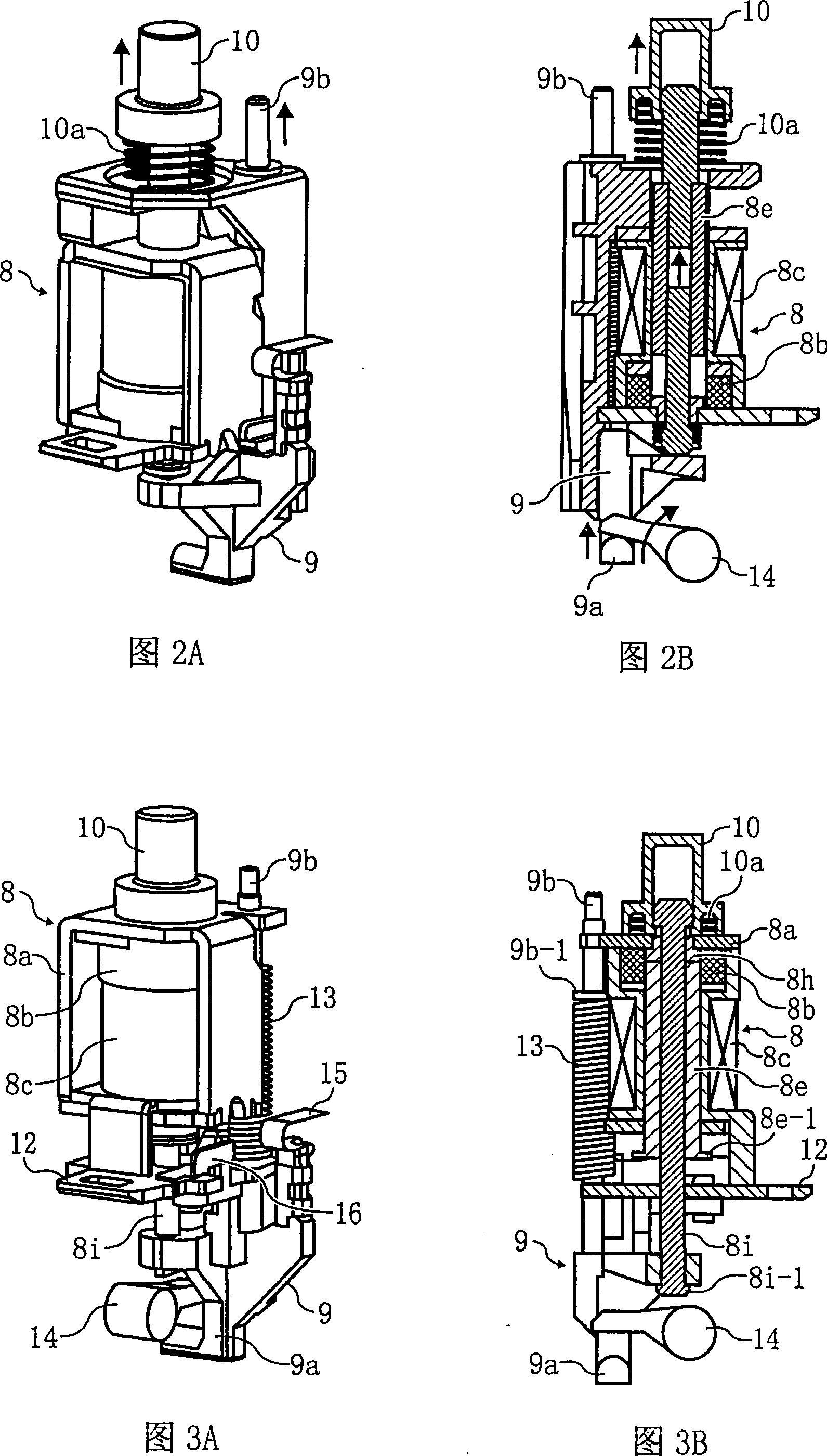 Leakage disengaging deivce of earth leakage breaker