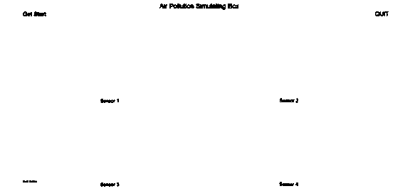 The chamber and its method for studying the dispersion of urban solid pollutants