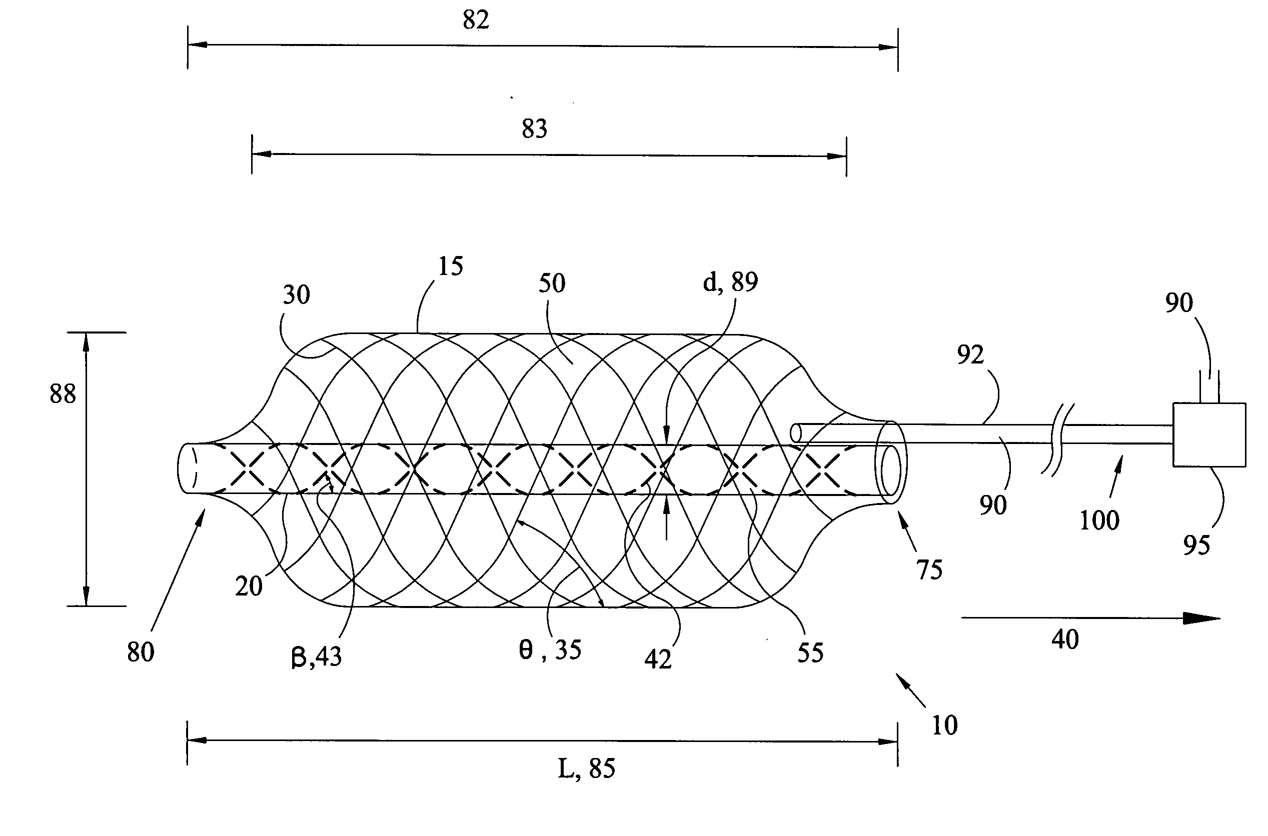 Expandable perfusion balloon