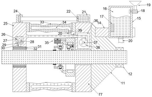 Cable maintenance device capable of preventing cable from icing and freezing