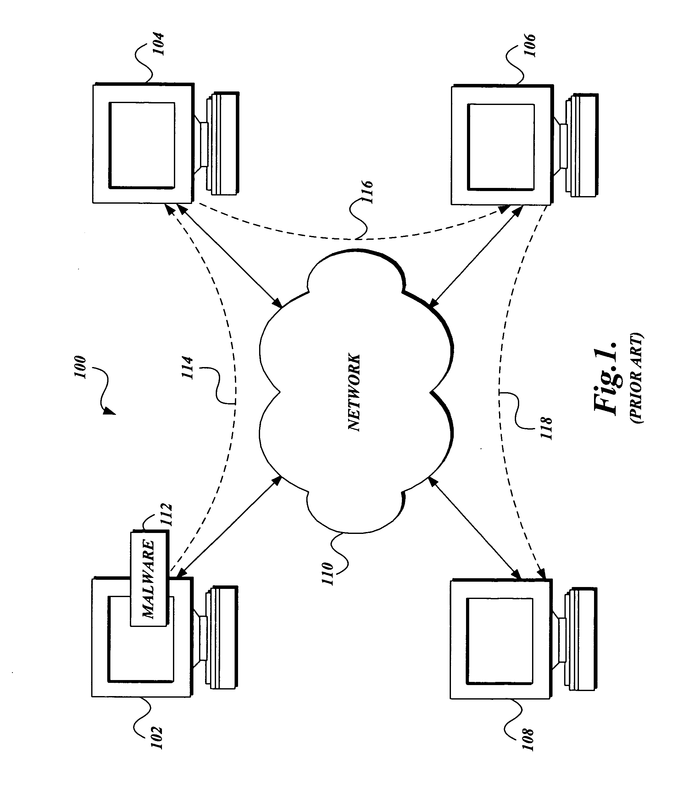 Aggregating the knowledge base of computer systems to proactively protect a computer from malware