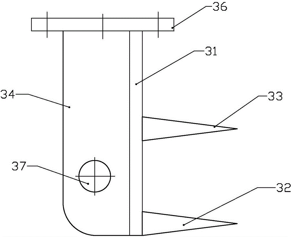 Extrusion-type deslagging device for oxygen lance