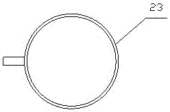 Transformer substation ground wire containing tool and containing method thereof