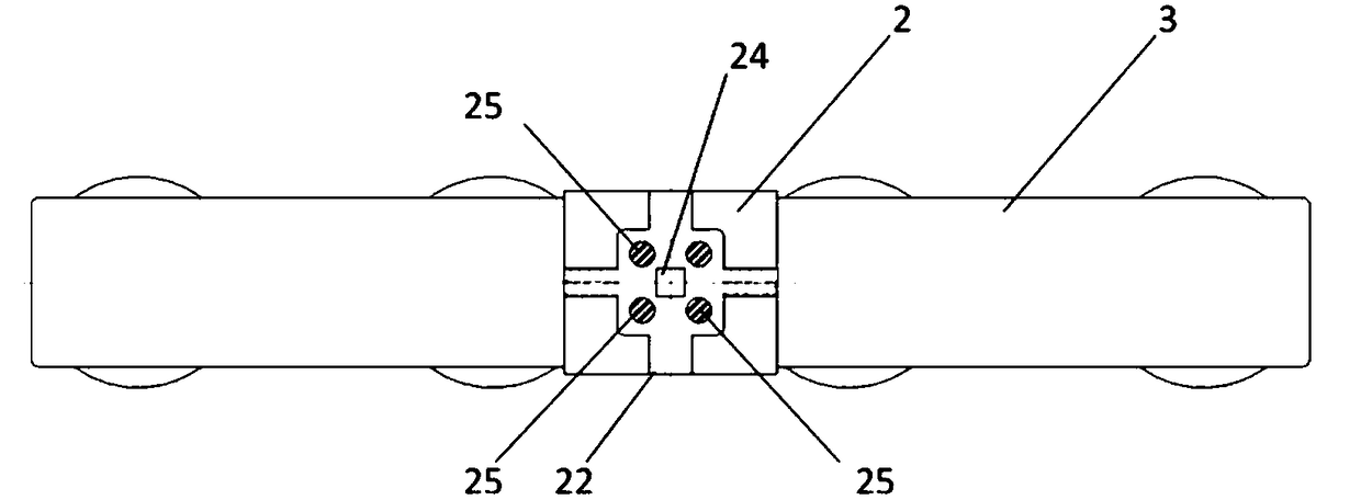 An anode guide rod assembly and manufacturing method thereof