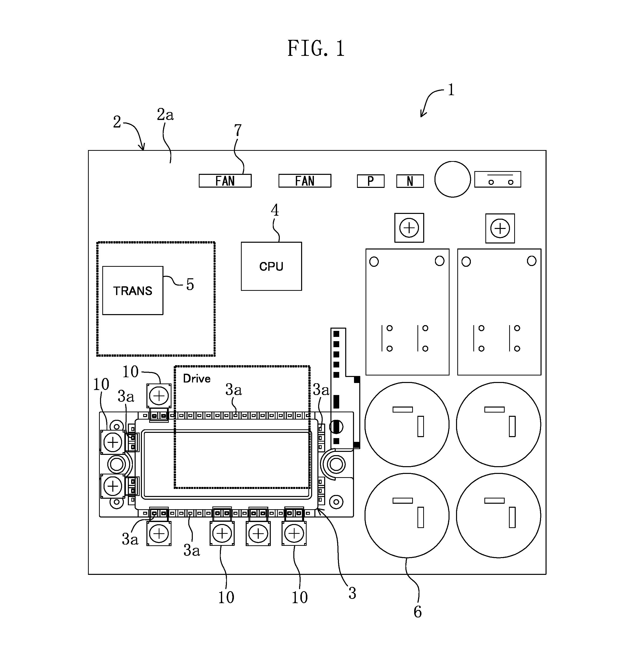 Connecting member of electrical circuit