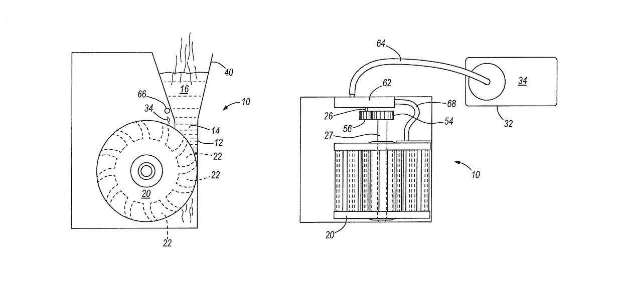 Device and method for dilution control