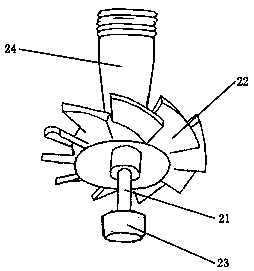 Movable water diversion horizontal cross-over type spray irrigation device