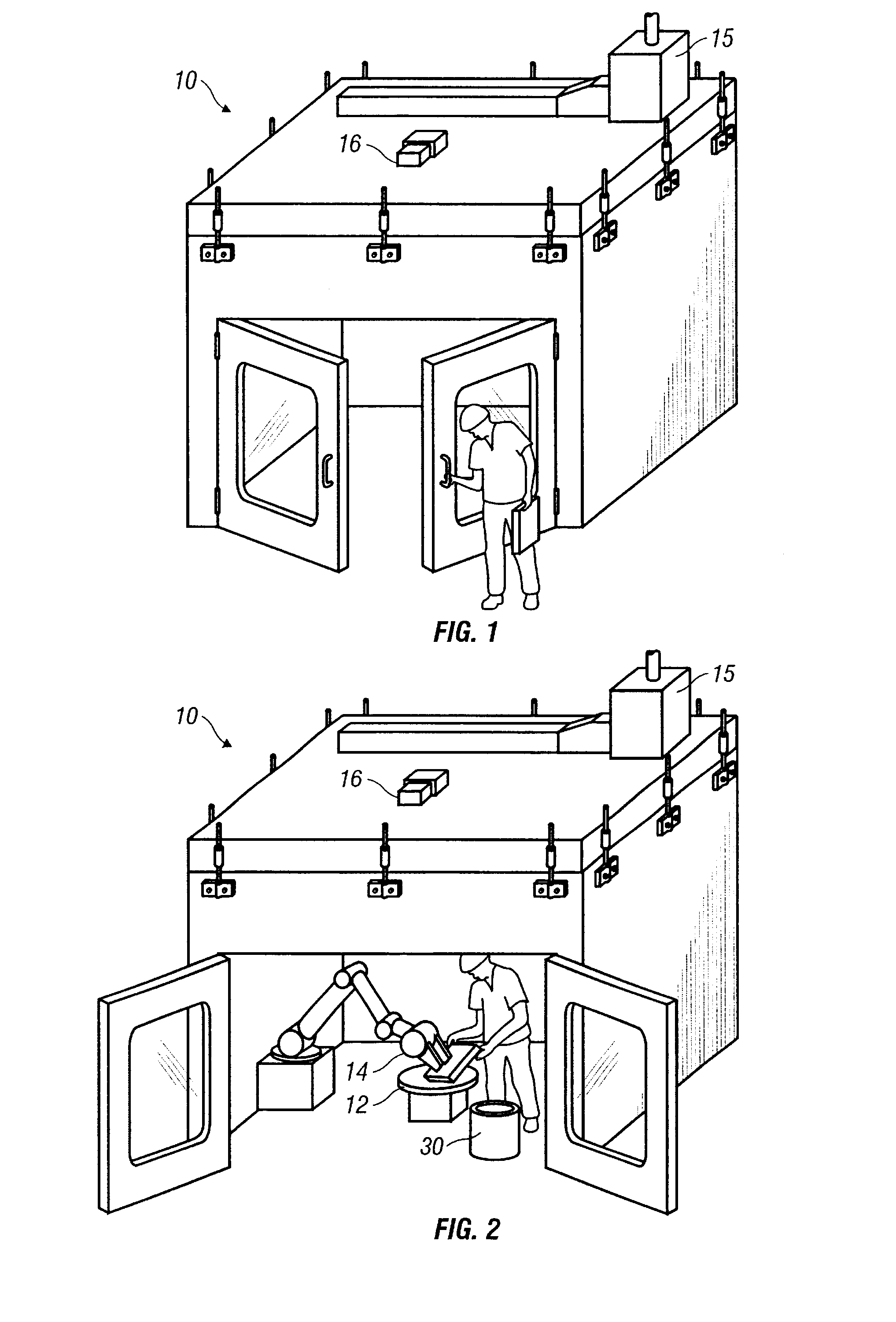 Automated spray form cell