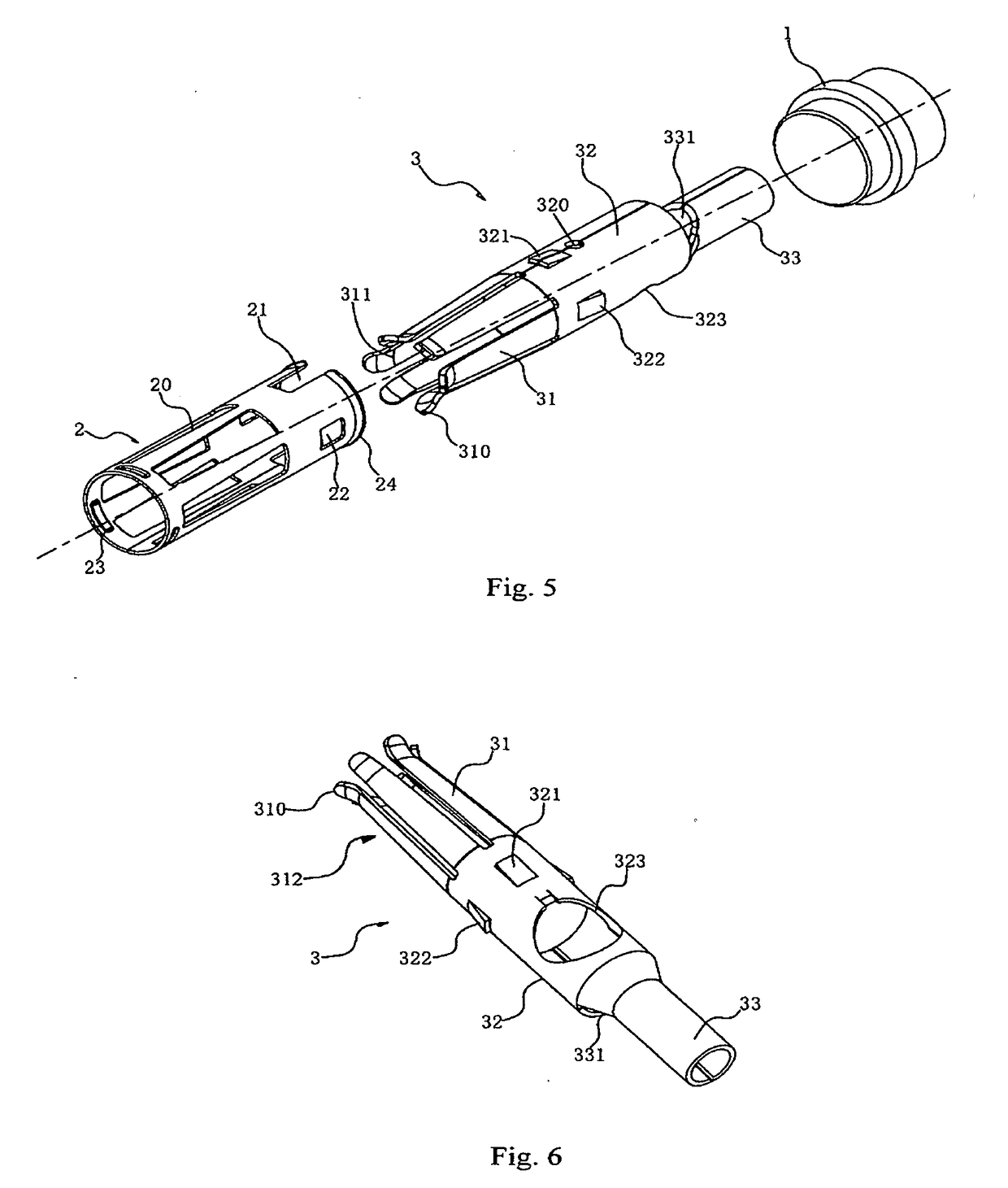 Charging connector for electric vehicle having one-piece sleeve and contact piece connected to each other