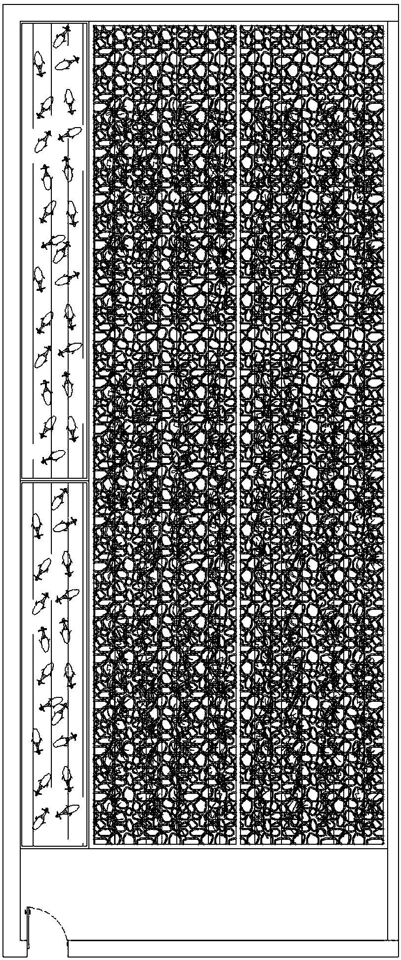 Controllable siphon alternating-type fish and vegetable co-existing system