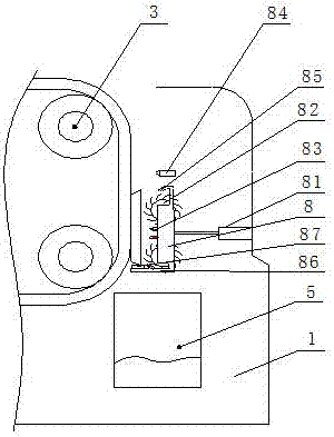 Ring type dinner plate cleaning equipment