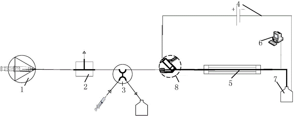 Electrochromatography device