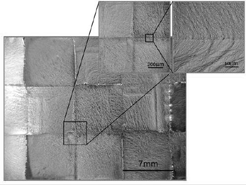 Mosaic growth method of large-size single-crystal diamond epitaxial wafer